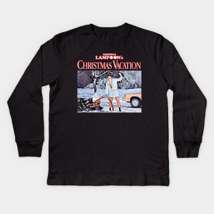 National Lampoon’s Christmas Vacation Griswold Christmas Movie Kids Long Sleeve T-Shirt